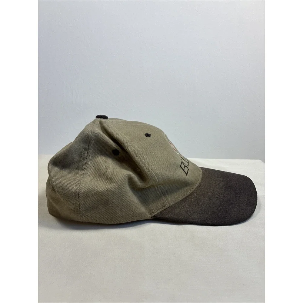 Vintage GM Buick Snap Back Beige Brown Headmost Brand